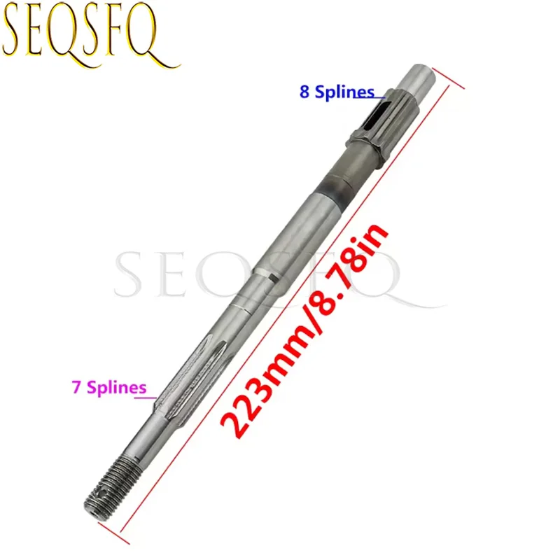 

68T-45611-00-00 Propeller shaft for Hidea 4 stroke 9.9HP Outboard Motor