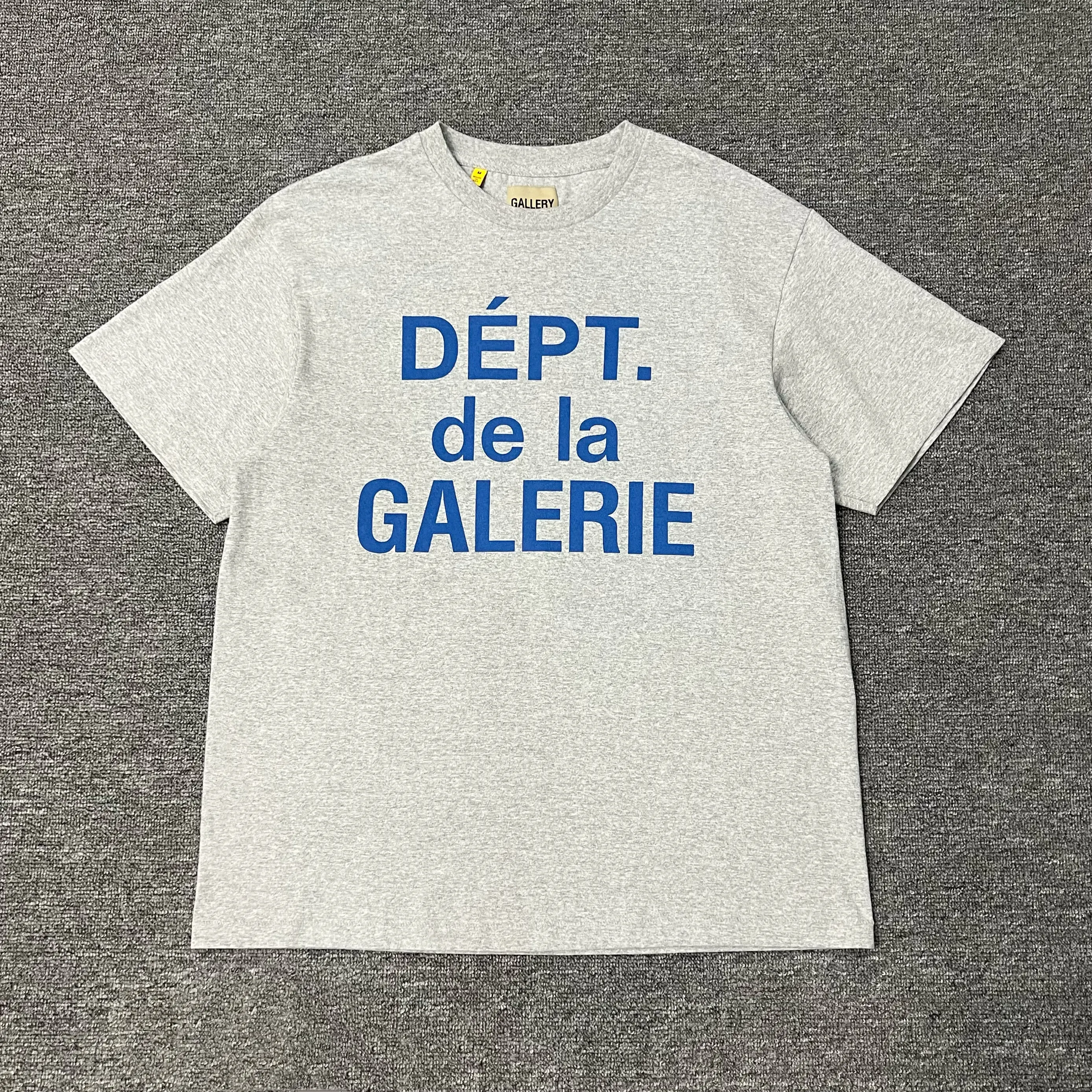 

Футболка Dept De La Grie Classic с французским буквенным принтом, молодежная, модная, дышащая, повседневная, летняя, для мужчин