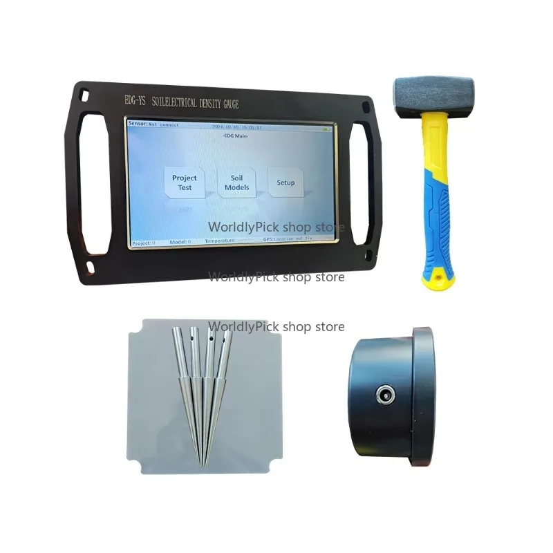 YS USB Soil Compaction Tester 220V Ground Density Measurement with 1-Year Continuity Machine ASTM Standard Battery Included