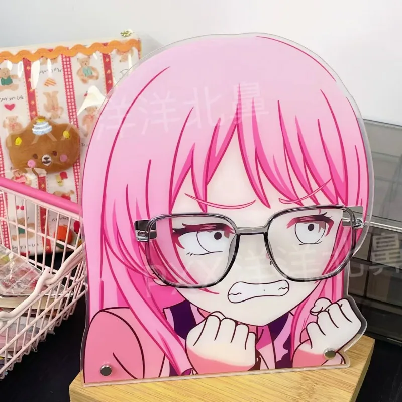 BanGDream!MyGO Anon Chihaya نظارات حامل أنيمي الأجهزة الطرفية الإبداعية الاكريليك النظارات الشمسية رف سطح المكتب الديكور لطيف المشجعين الهدايا