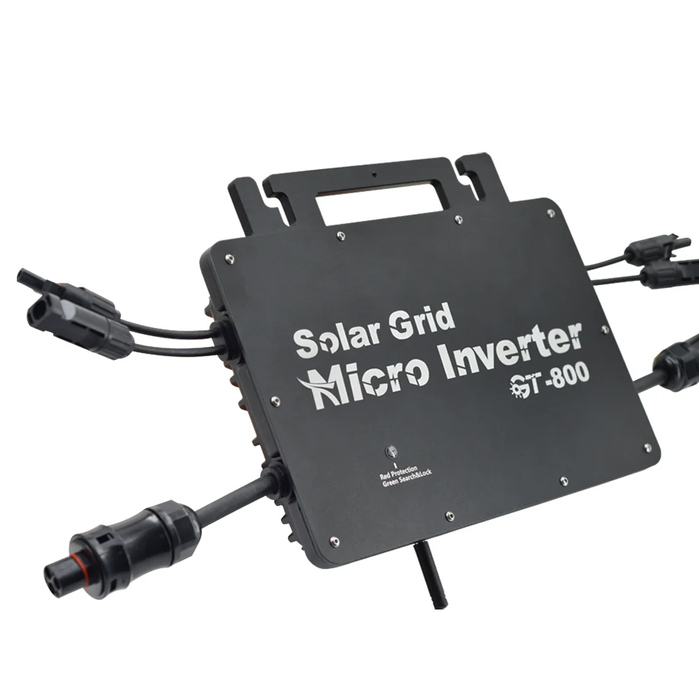 800W 220V Grid Tie Micro Inverter  WiFi Module IP66 Waterproof VDE Certified  Balcony Solar Power System