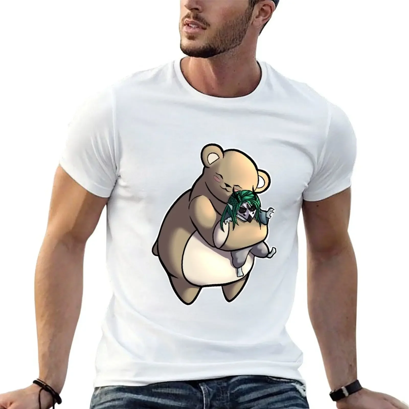 

Reluctant Snuggles T-Shirt customizeds animal prinfor boys mens graphic t-shirts