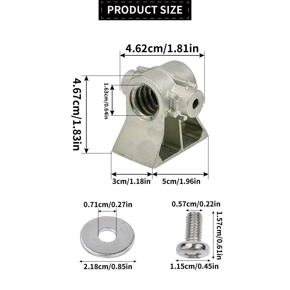For ALKO Corner Steady Winding Nut 20mm Caravan Chassis Jack Leg Spindle Bush AL-KO 355198 35519810 205817 205808 267265