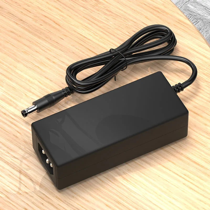 12V 5A Power Adapter, AC/DC Desktop Power Supply with US/EU/UK/AU/JP Plug, for LED Light Box Strip, CCTV, 60W Max, Certified