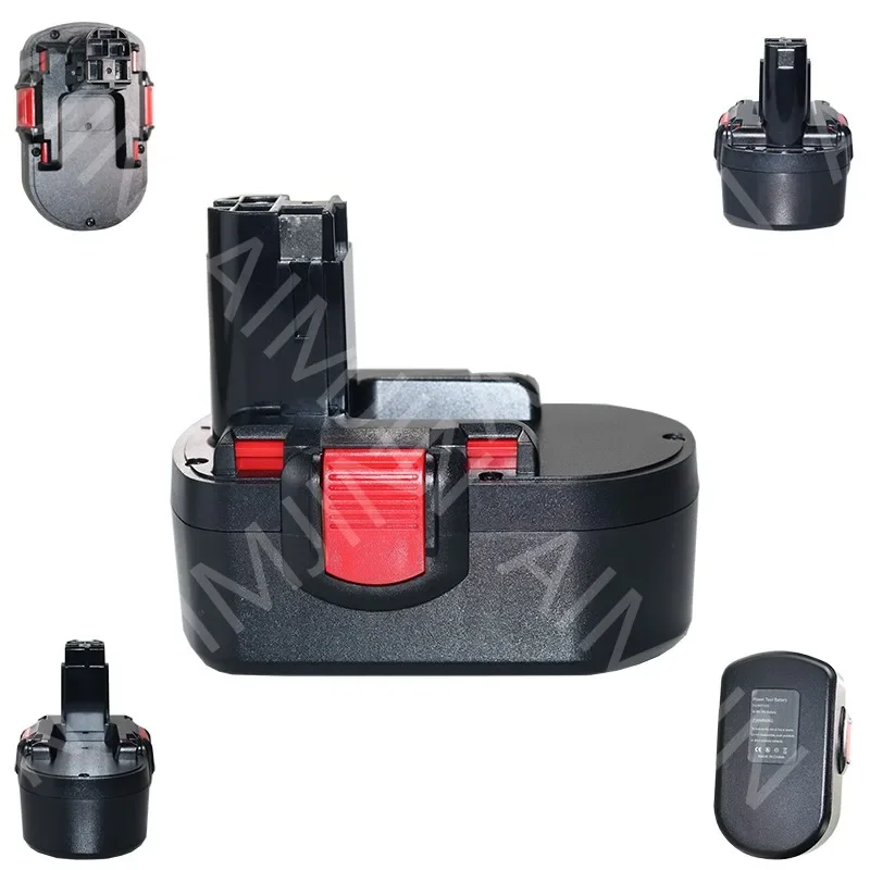 AIMJIN لبوش BAT160 BAT189 BAT025 1662B 1644K PSB 18VE 3860K 22618 52318 BAT180 18V 6800mAh ni-mh أدوات قابلة للشحن البطارية #2