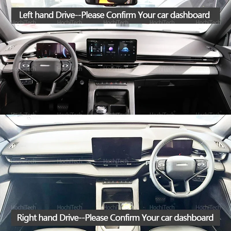 Anti-Slip Dashboard Cover Protective Pad Car Accessories Sunshade Carpet for HAVAL H6 GT PHEV H6S 2021 2022 2023 2024 image 2