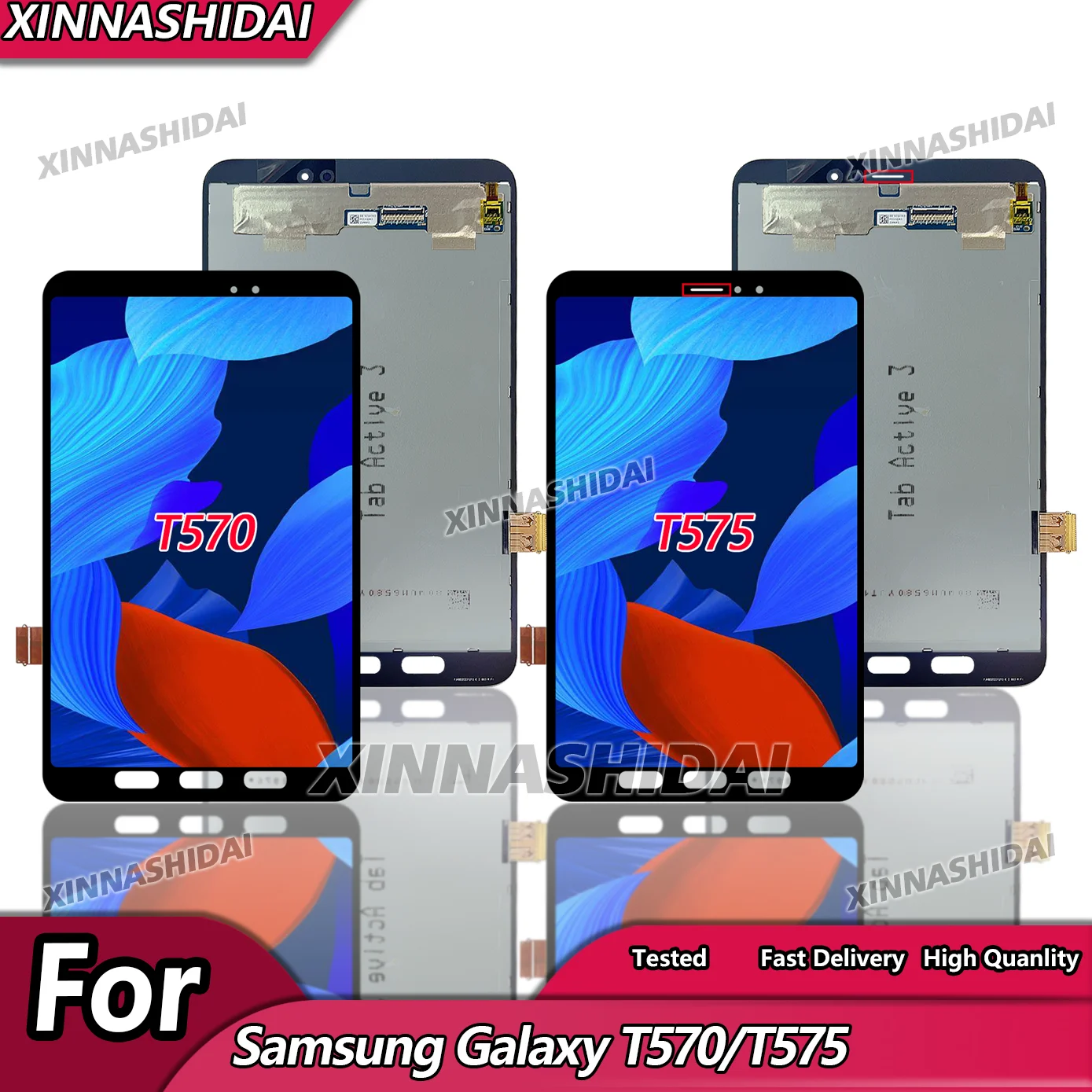 

8 "AAA+ для Samsung T570 T575 ЖК-дисплей с сенсорным экраном и дигитайзером в сборе, запасная часть для Samsung Galaxy Tab Active3 3-го поколения 2020 ЖК-дисплей
