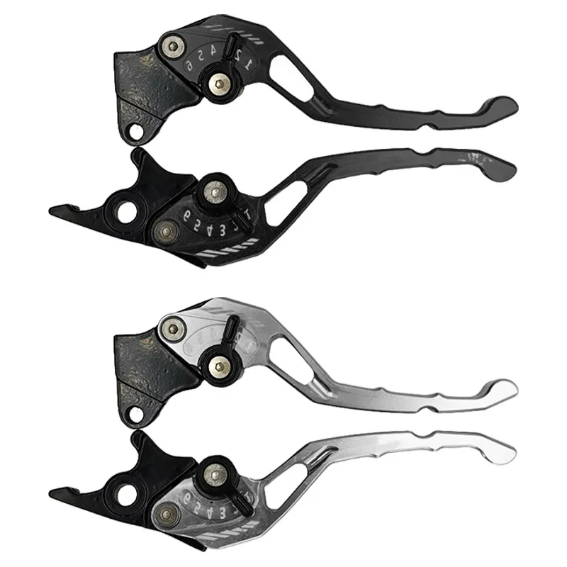 Motorcycle Brake Lever High Strength Aluminium Alloy Horn Brake Handle Left Disc Brake Rght Drum Brake Motorcycle Parts image 4
