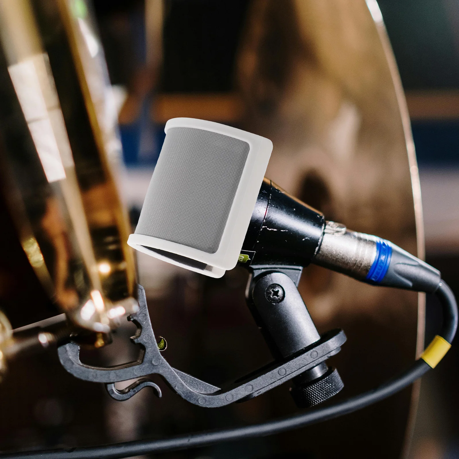 

U-Shaped Microphone Pop Filter Windscreen Shield Anti-Splash Breathable Noise Reduction Durable Cover Protector For Recording