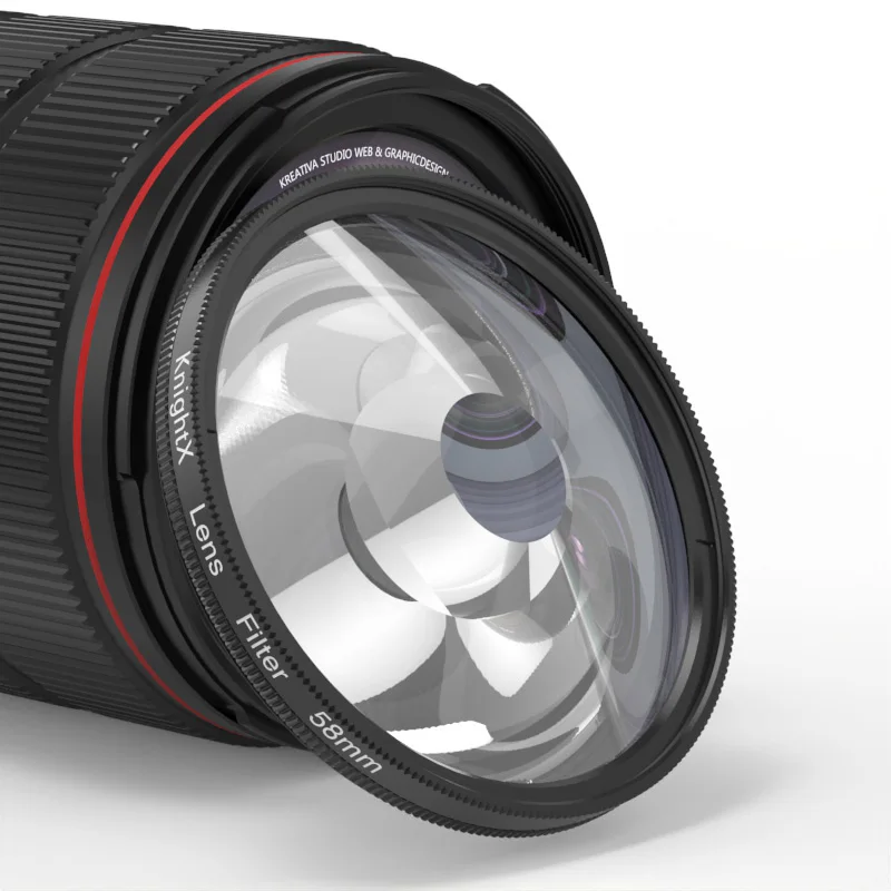 

58mm 77mm Swirl Filter Special Effects Prism Lens Halo Fx Photography Accessories UV CPL Filter for Camera Canon