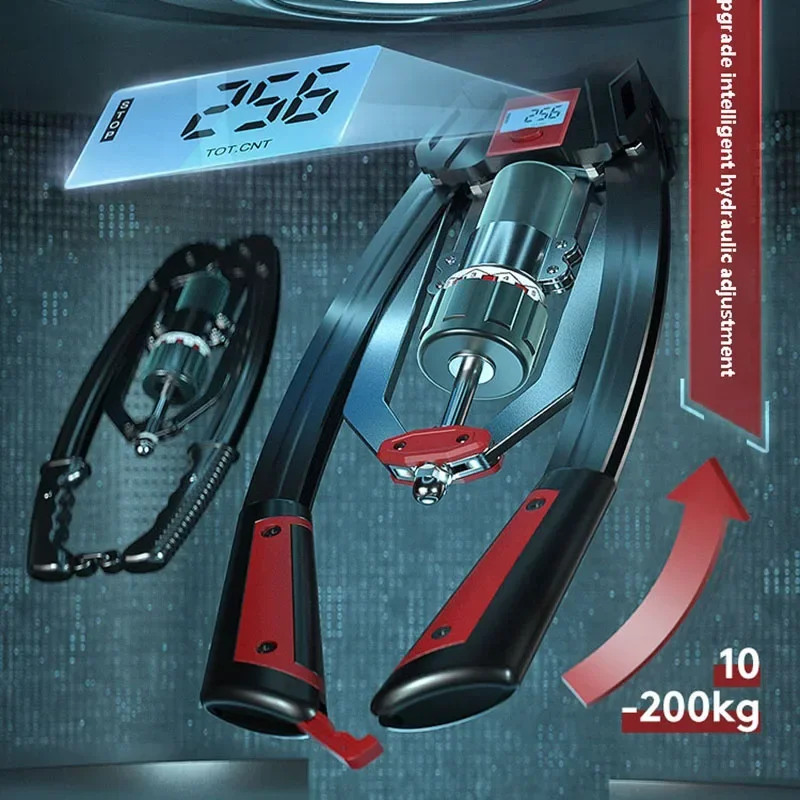 新しい小型 10-200 キロ油圧アーム力調整可能な多機能男性のホーム胸筋トレーニングフィットネス機器エクササイズ G
