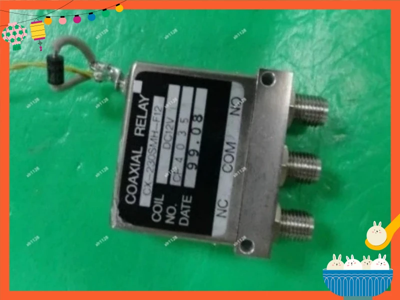24V Microwave Coaxial Switch Module DC-18GHz SMA RF Signal Adapter used items