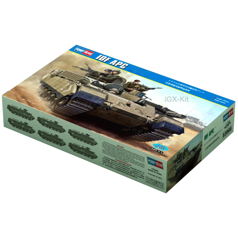 Hobbyboss 83868 1/35 Scale Israeli  IDF APC  Armored Personnel Carrier Car Vehicle Hobby Craft Toy Plastic Model Building Kit