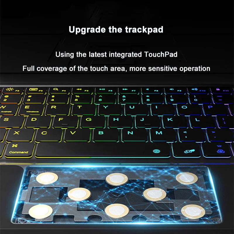 Para xiaomi almofada 5 redmi caso capa de teclado com slot de caneta para xiaomi almofada 5 pro 2021 teclado bluetooth mouse funda caso de mesa