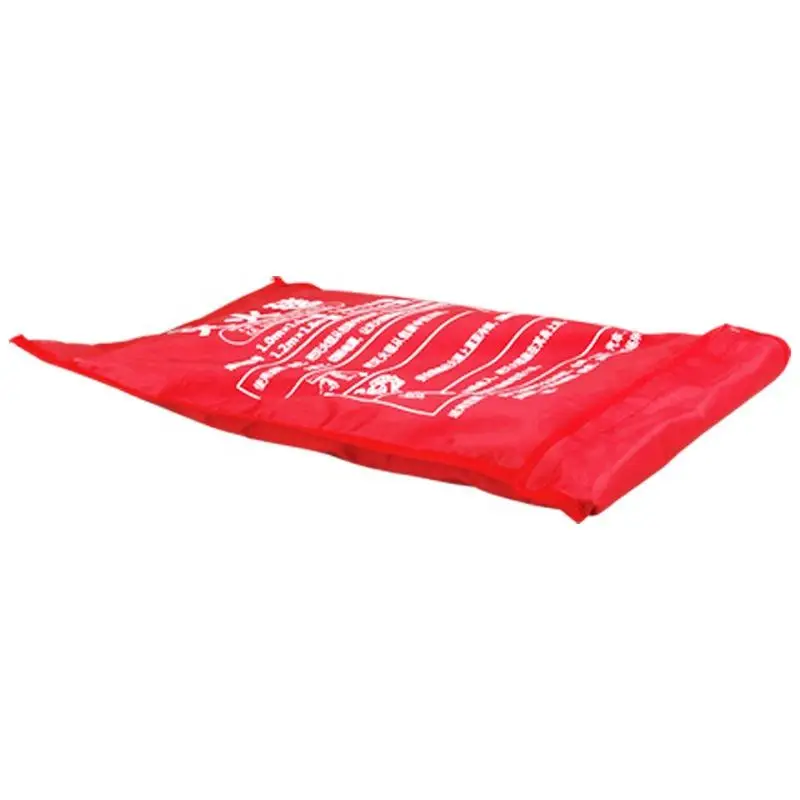 1M x 1M Safety Fire Blanket Fiberglass Emergency Survival Fire Shelter Extinguisher Flame Retardant Protection For Kitchen