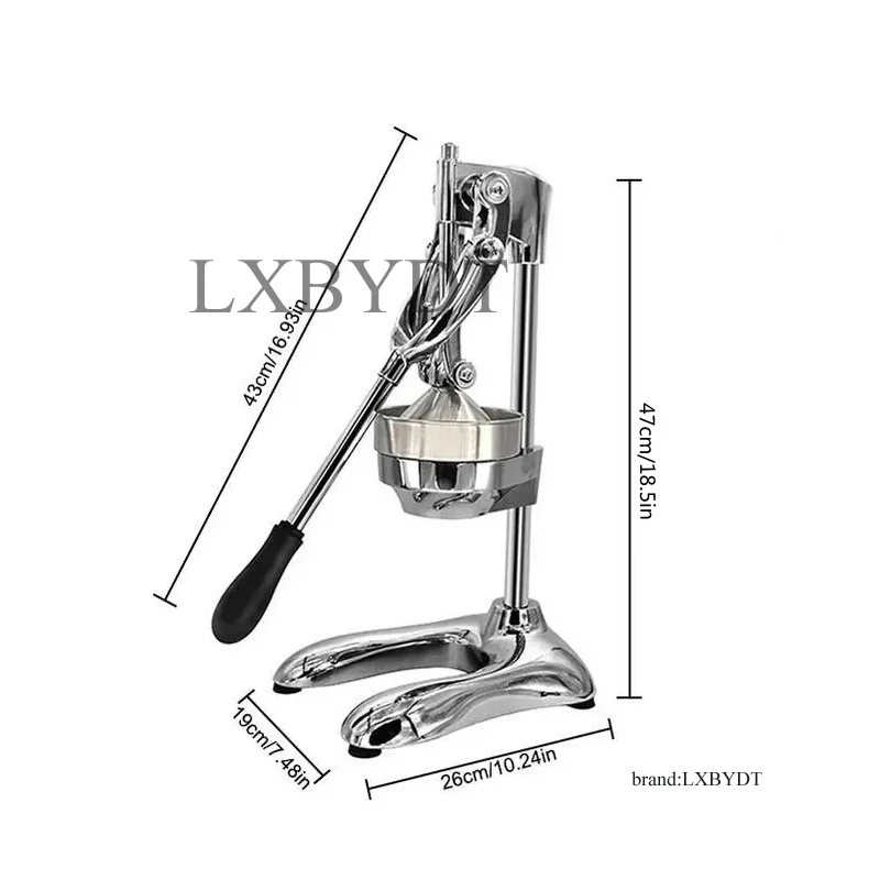 Travel-friendly Manual Fruit Juicer Machine Orange Lemon Juice Extraction Food Processing Machinery Engine for Hotel Restaurant