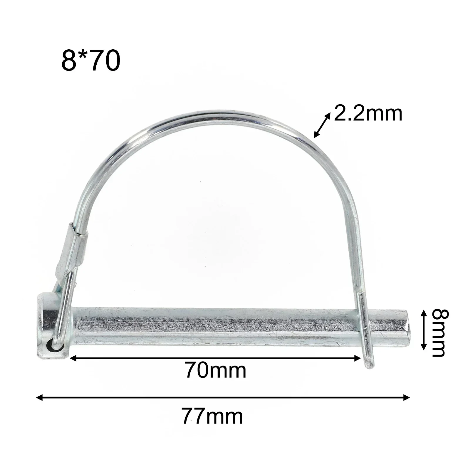 Quick Lock Safety Pin Lock Trailer Coupler Metallocking Pins Quick Lock 4pcs Strong Variety Of Trailer Couplers