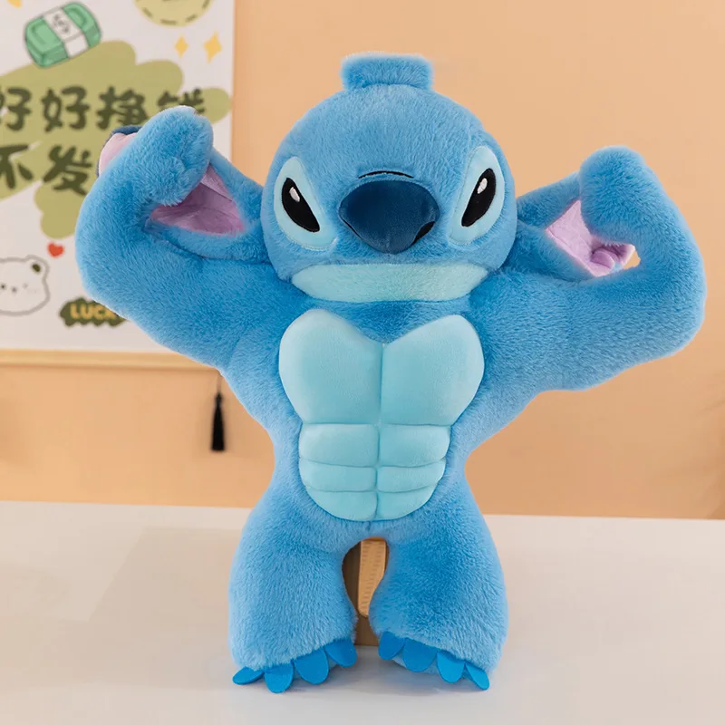 ตุ๊กตาสติทช์ดิสนีย์ ขนาด 40/70 ซม. ตุ๊กตาสติทช์น่ารัก กล้ามเนื้อสีฟ้า ของเล่นตุ๊กตาหมอนอิง ของขวัญสำหรับเด็ก ของขวัญวันเกิด