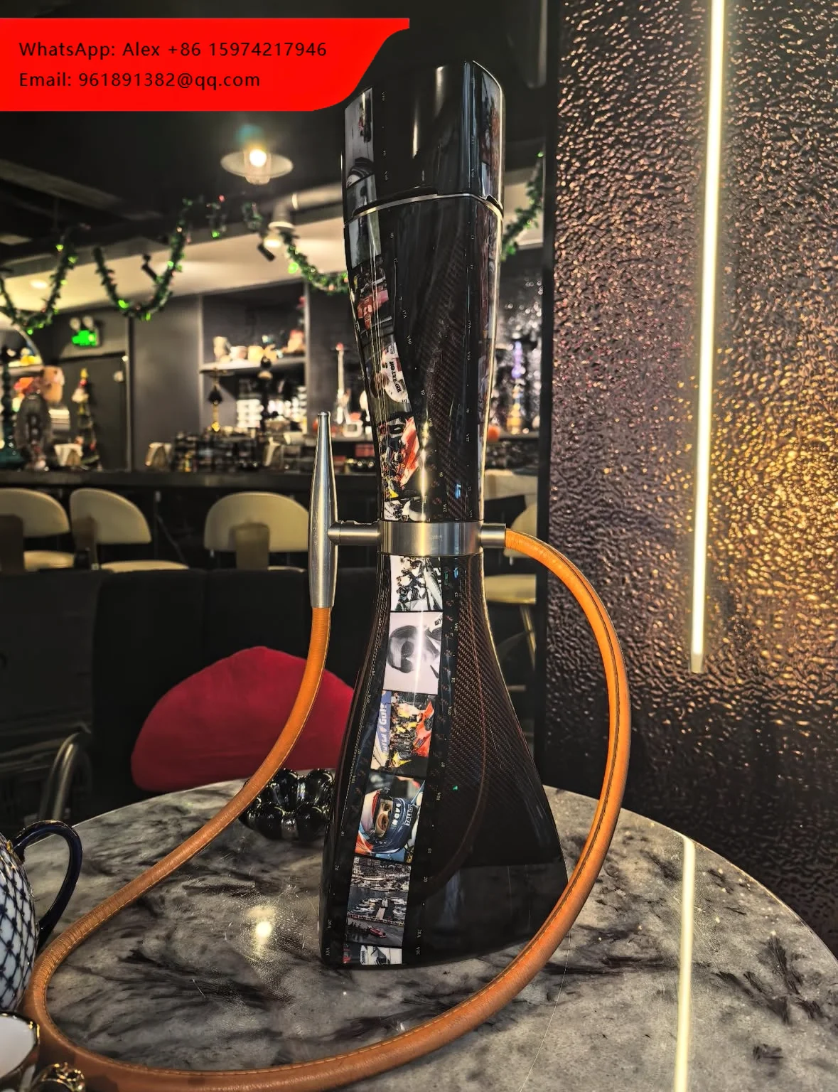 Premium Sweden Origin Top Grade Artisan Handcrafted Hookah Shisha Set Luxury Classic