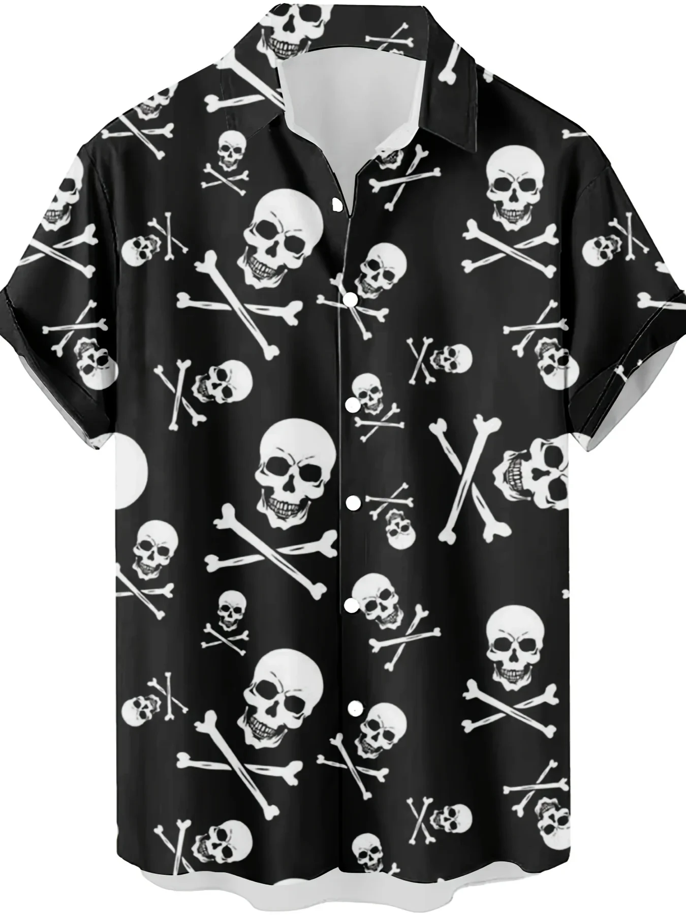 Men's Casual Hawaiian Shirt Summer Man Short Sleeve Cool Beach Party Print Lightweight Breathable Fashion Tops