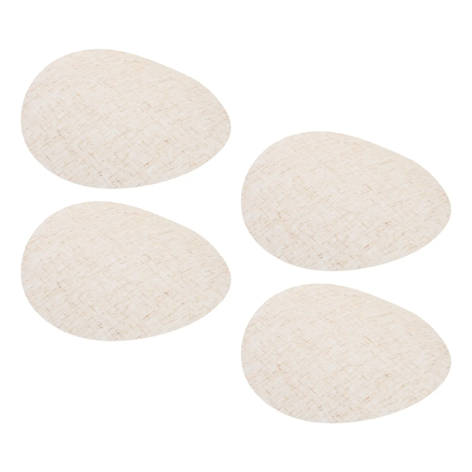 

Комплект из 4 круглых тканевых рассеивателей для светильников, универсальные сменные крышки для даунлайтов, мягкий светофильтр, снижающий блики