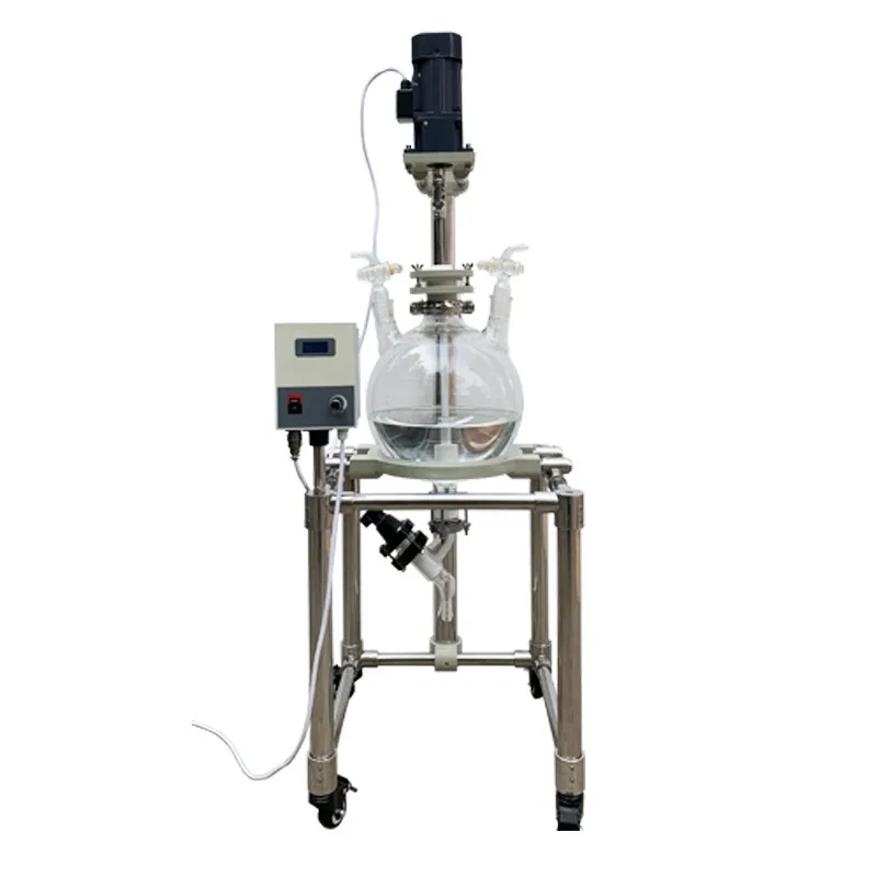 

10L20L liquid-liquid separation and filtration vacuum glass separator