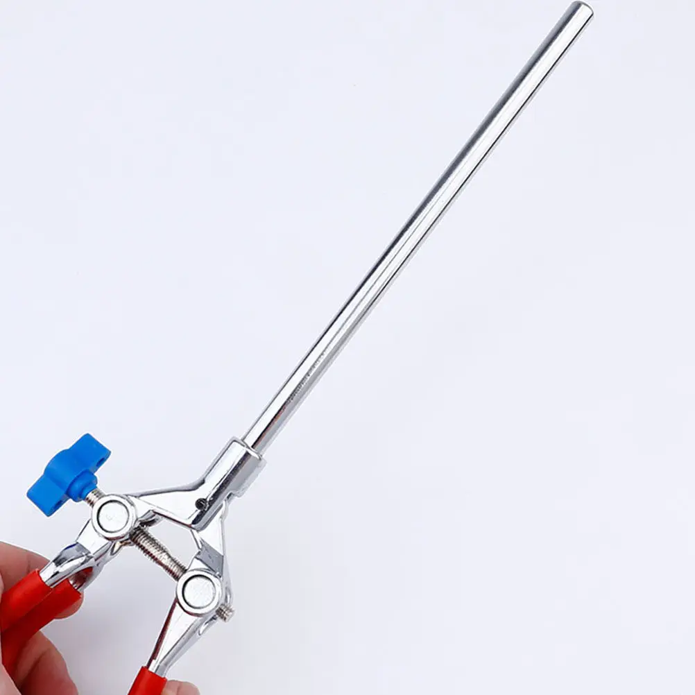 

3-Prong Adjustable Laboratory Flask Clamp Large Grip Metal Test Tube Burette Clamp Holder Laboratory Test Tube Clamp,