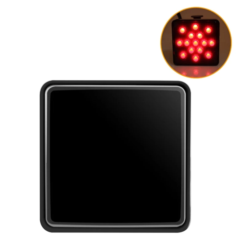 652F LED Square Reflector Running Brake Lights for Car Truck RV Trailer