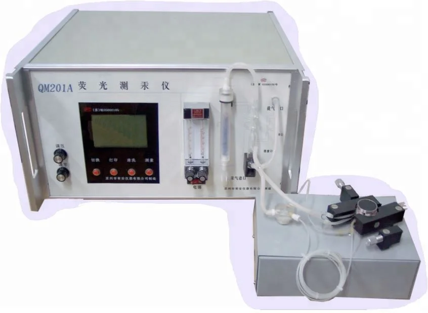 High Sensitive Fluorescence Merc ury Analyzer for Air Gas testing