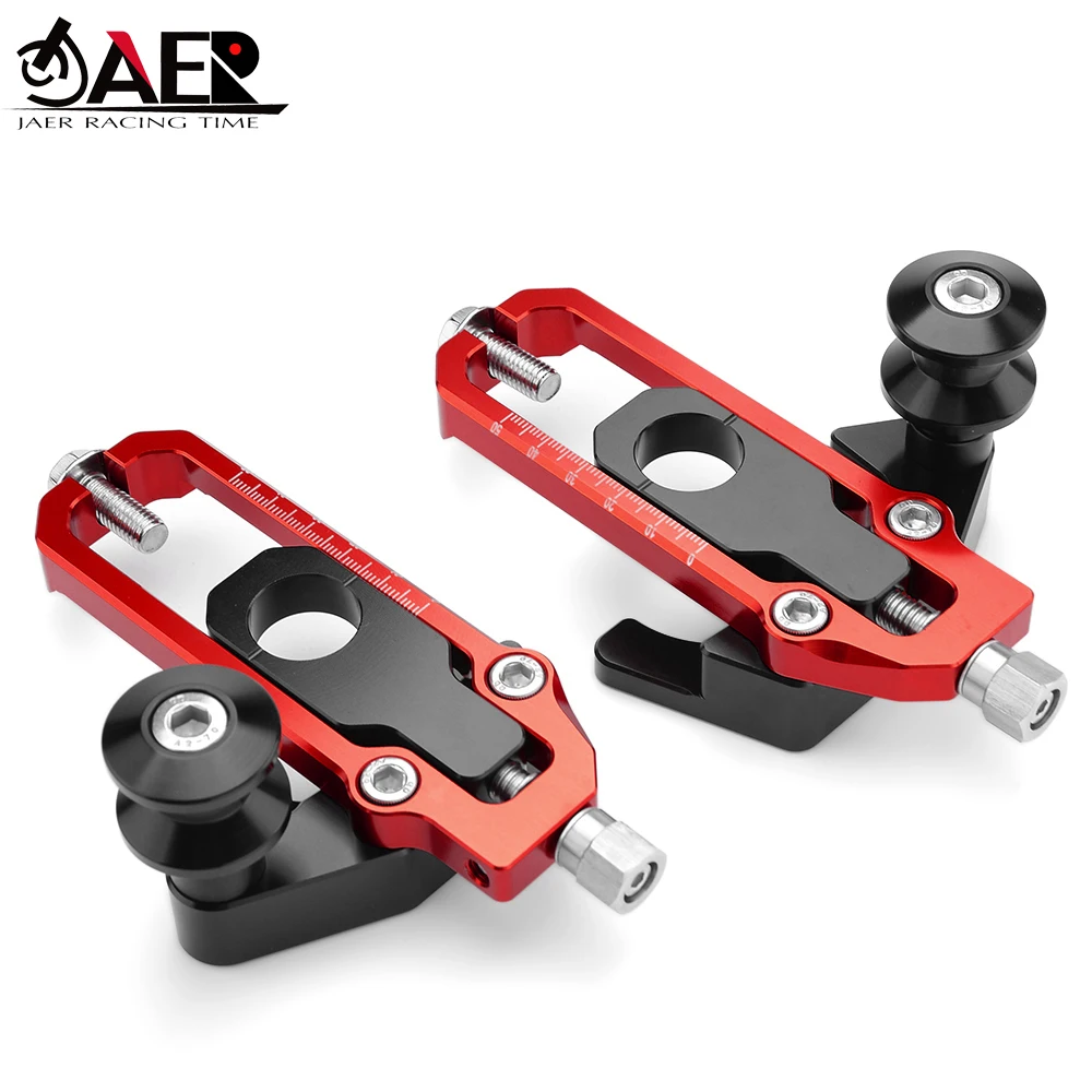 Chain Adjusters Axle Tensioners Catena Blocks with Spools for Honda CB650R CBR650R 2019-2020 CB650F CBR650F 2014-2016