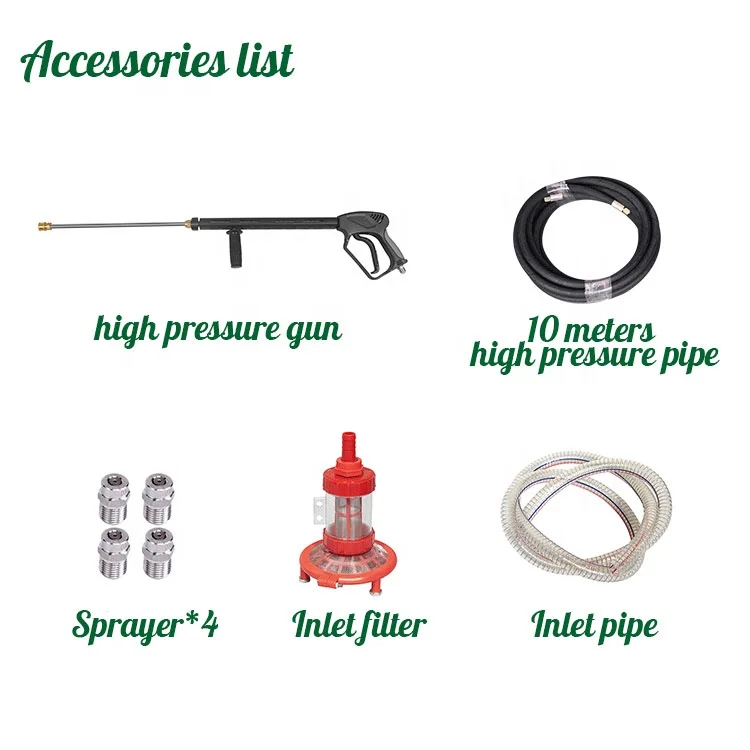 آلة تنظيف المجاري لغسالة الصرف بالضغط العالي 500Bar 37P #2