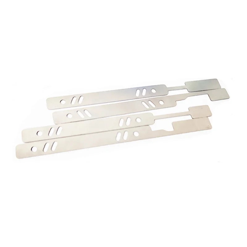 새로운 DIY 4PCS 빈 픽 블레이드 스프링 스테인리스 스틸 직접 만드는 나만의 스타일 키 수리 도구 연습용 열쇠공 도구