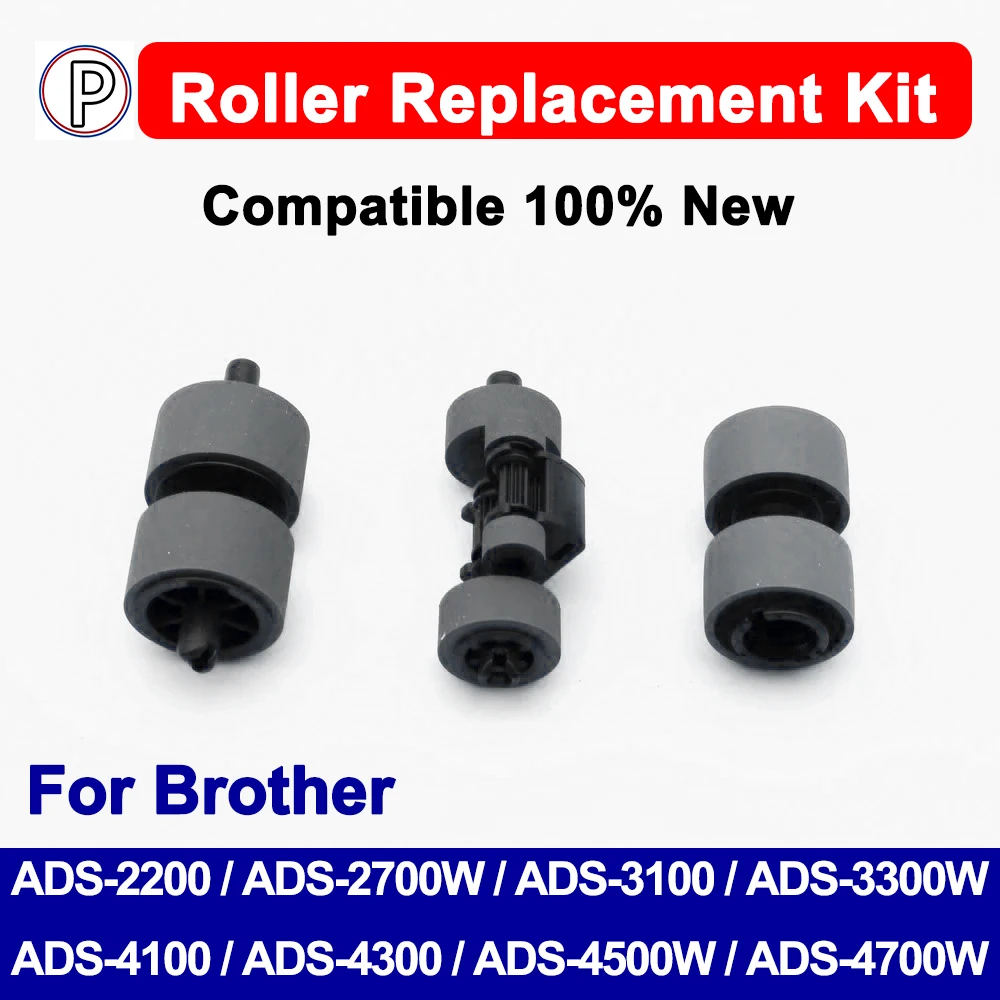 High Quality Paper Feed Roller Kit for Brother ADS-2200 2700W 4100 4500W PRK-A3001 Replacement