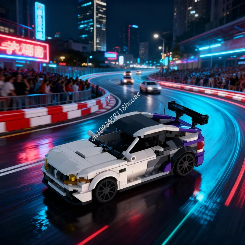 

446 шт. MOC BMWedd Spec City Champions Модель Строительство Рождественские подарки Блоки Строительство Сборка Идея игрушки Образование День рождения