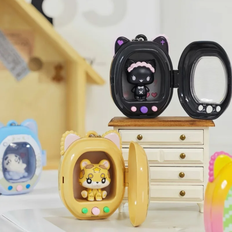 Hot Tomiz Pet Machine  Blind Box First Generation Series Trendy Keychain Toy Mystery Box Creative Storage Box Girl Festival Gift