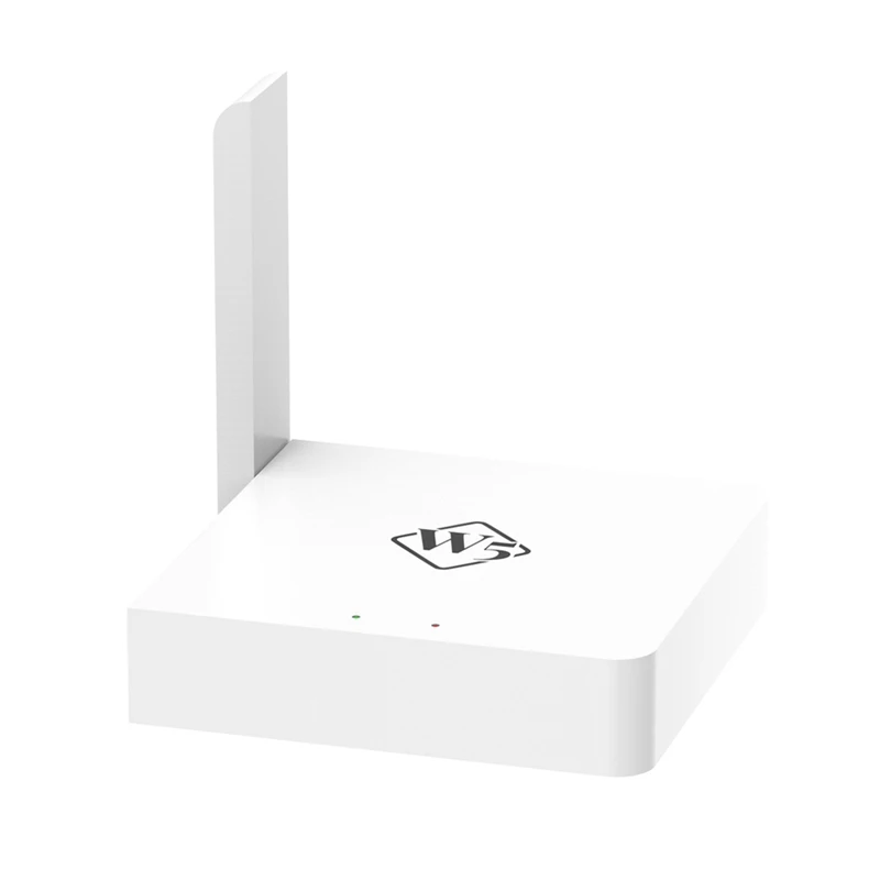 W5 Tuya Wireless Gateway Zigbee+Bluetooth Hub Multi-Mode Enhanced Version Can Access 128+Sub Devices 100M