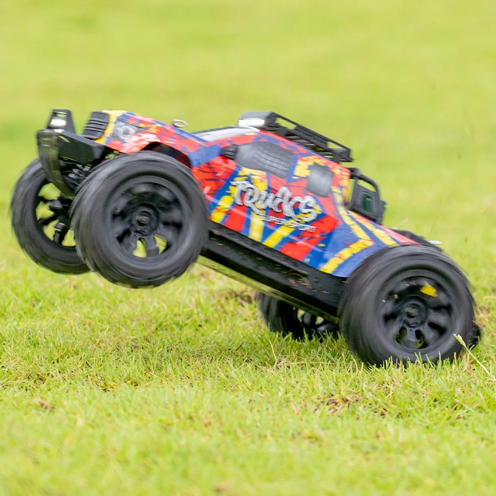 JIUSI PT14R MT14R 1/14 RC سيارة 4WD 80km/h فرش 2.4G التحكم عن بعد سباق السيارات 3S 35C 2200mAh عالية السرعة على الطرق الوعرة مركبة يتم التحكم بها عن بُعد