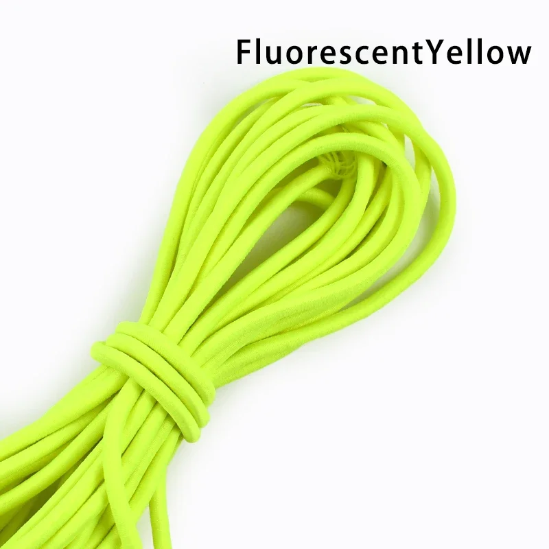Multicolor Round Elastic Cord Rubber Rope