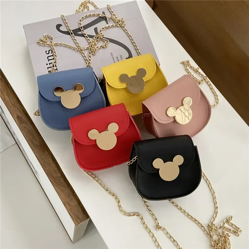 2024 Korean Children\'s Bag Cute and Fashionable Princess Zero Wallet Fashionable Girl Crossbody Bag Baby Accessories Bag