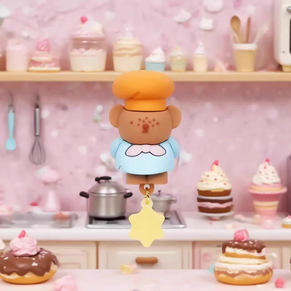 Kawaii Nijntje Boris Bakken Beer Koelkast Magneten Blind Box Leuke 3D Figuren Blind Box Home Decor Collectible Girl Gift