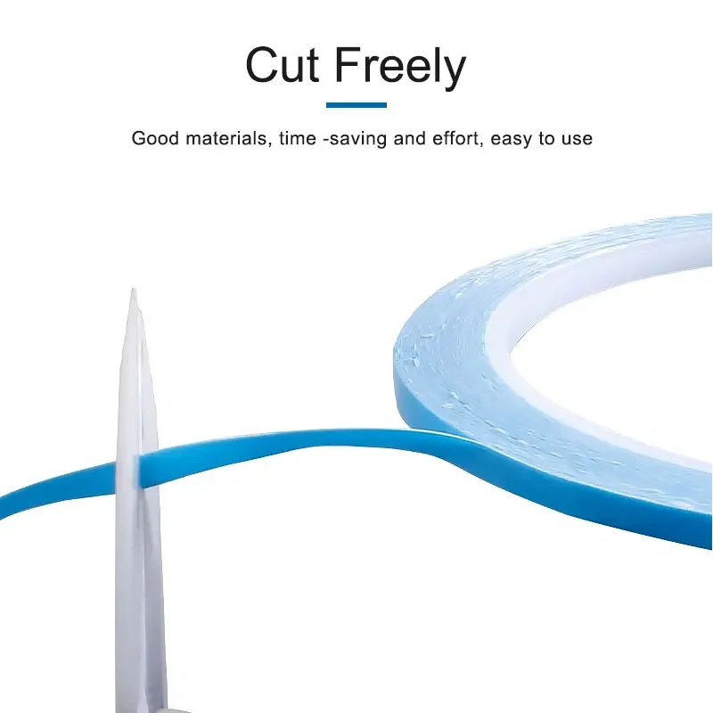 Taśma termotransferowa 10M dwustronna termoprzewodząca taśma niebieska klejąca chłodząca radiator do CPU GPU komputera