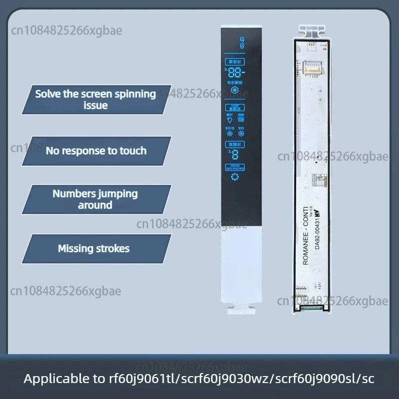 Refrigerator RF60J9061TL/SC Display Board DA97-15617A Touch Button Board DA92-00431H