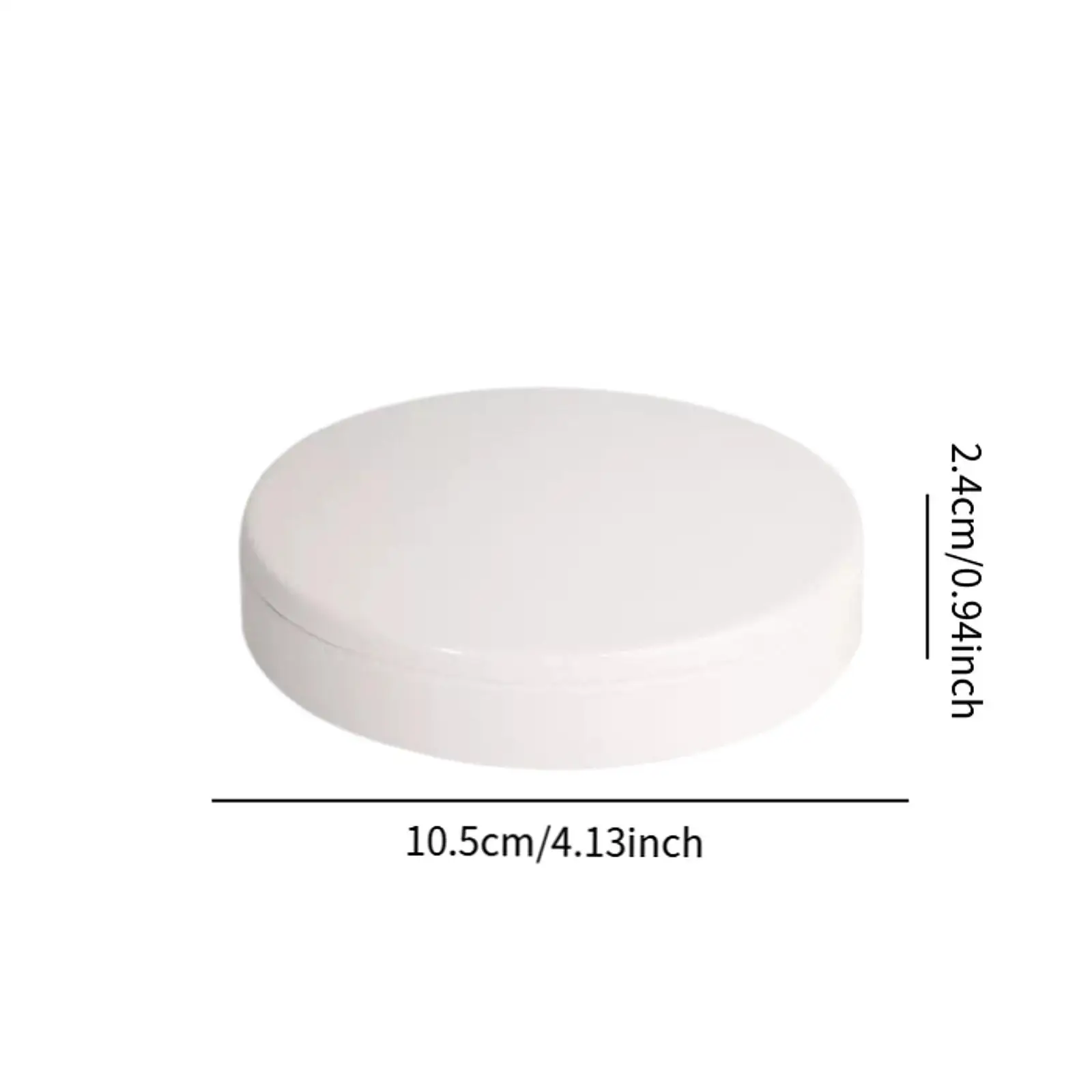 Tavolozza di colori per acquerello da 6 pozzetti Vassoio per miscelazione colori per vernici acriliche portatili semplici