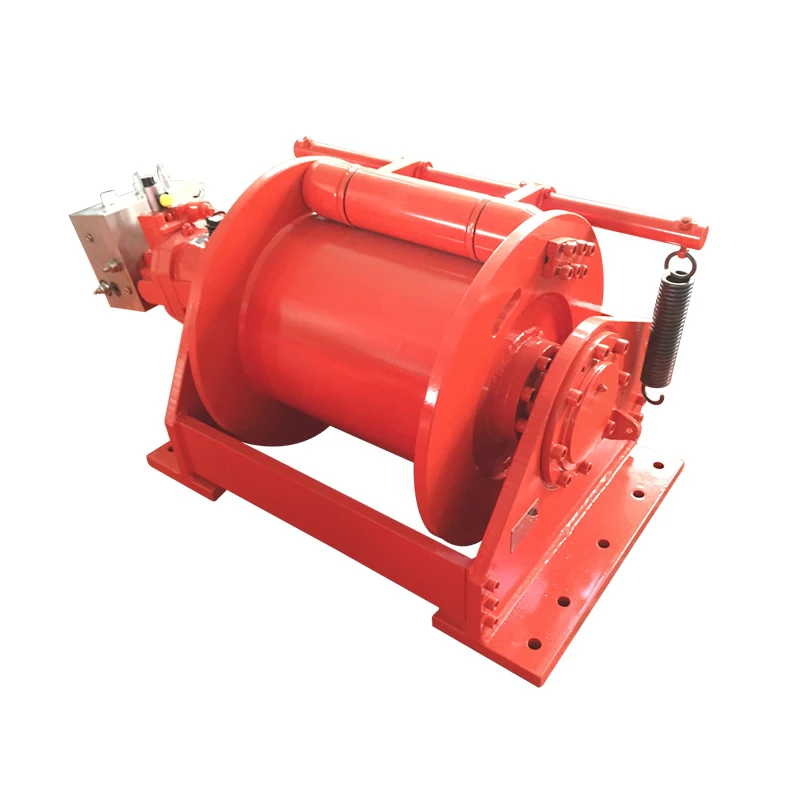

Crane Combination Winch YJ Series High Efficiency Ordinary Timing Hydraulic Winch 14mm Rope Diameter 80L/min Oil Flow Supply