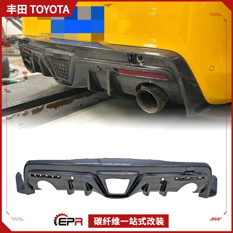 

Подходит для Toyota A90, новая модификация Supra, задняя губа из углеродного волокна, задний спойлер EPA, хвостовая губа