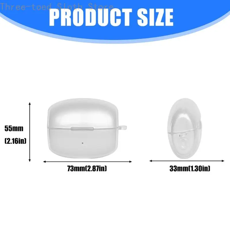 Flexibler Schutz, stoßfeste Schale, Ohrhörer-Hülse, Wasserbeständigkeit, Gehäuse, waschbar, weiche TPU-Abdeckung, Schutzhülle – Detail 6