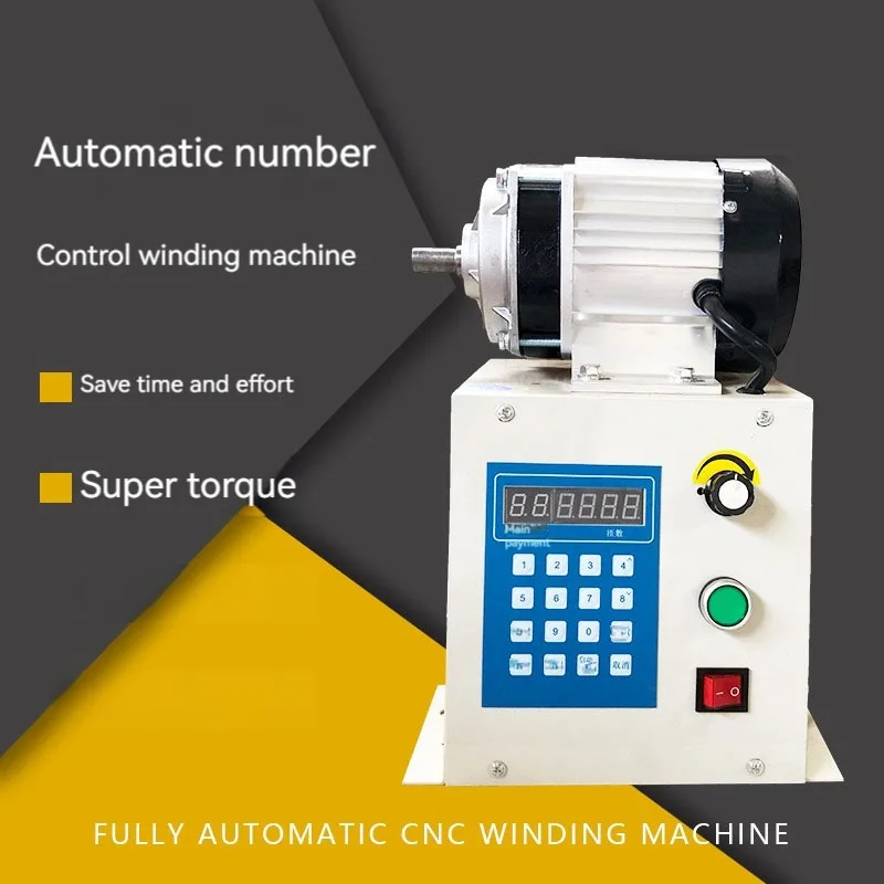 

110V/220V Automatic CNC Programming Winding Machine High-Torque Motor Repair Winding Machine Speed Regulating Winding Machine