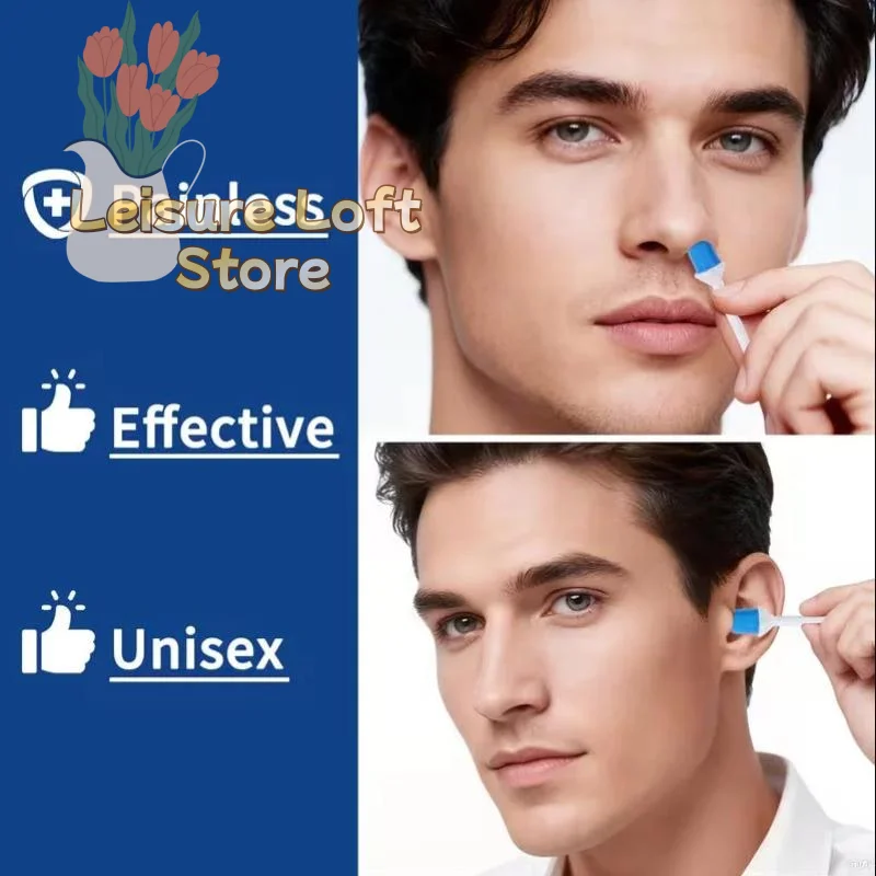 Nose Hair Removal Waxing Stick Kit 4 8 10 Pcs Disposable Applicators Painless Nose Wax Stick for Men Women Fast Home Use