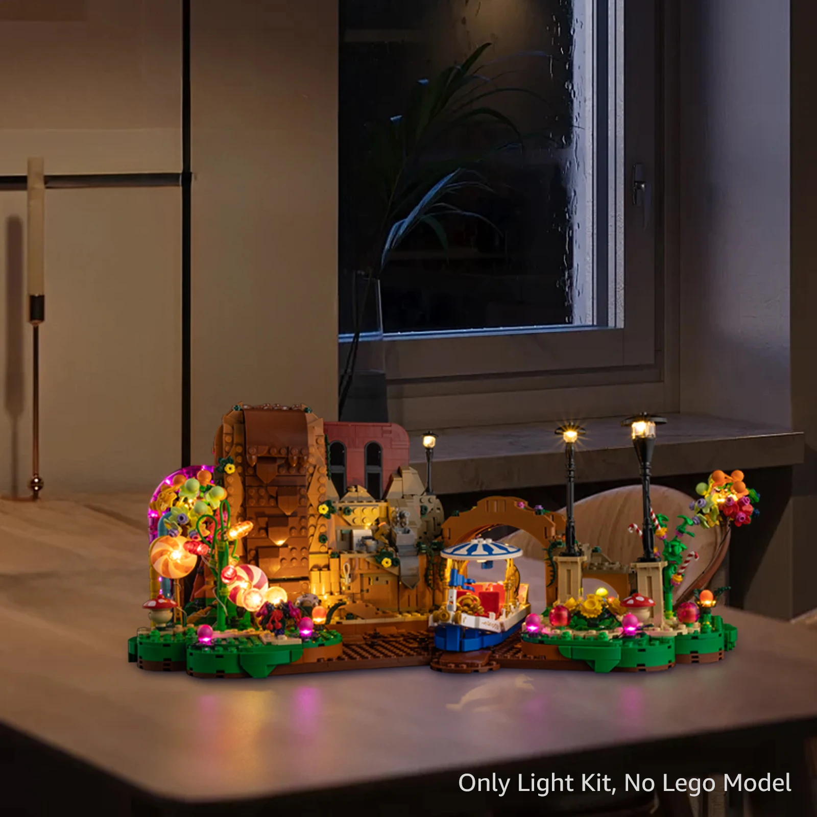 Kyglaring Led Lighting Set for Lego Willy Wonka & The Chocolate Factory 21360 Building Blocks