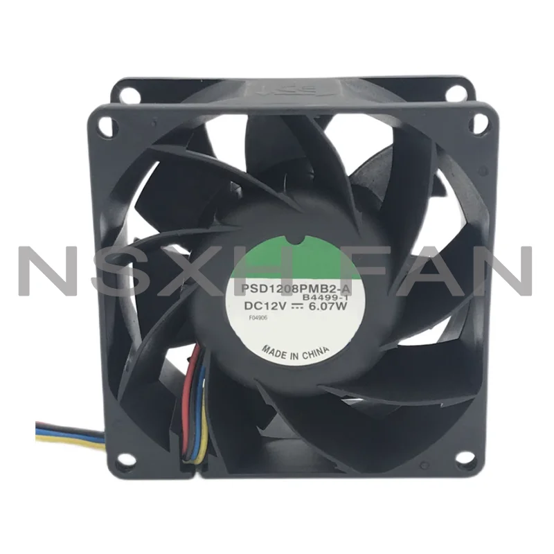 PMD1208PMB2-A (2).F.GN 12V 6.4W 80x80x38mm 3-Wire Server Cooling Fan